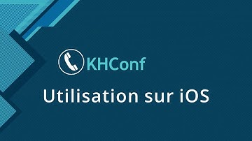 Configurer KHConf pour suivre une réunion sur un appareil iOS