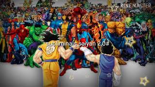 Subliminals saiyan warrior race