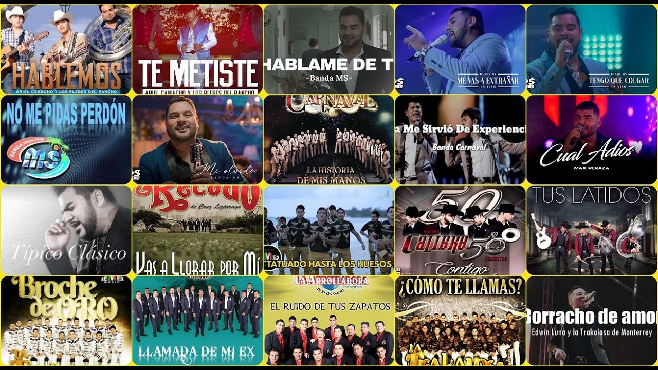 HABLEMOS MIX BANDA ROMANTICA DJ DEL REAL d[-.-]b