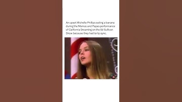 Thumbnail of Michelle Phillips' SHOCKING Protest on Ed Sullivan Show #daily #world #facts #history #peace #global