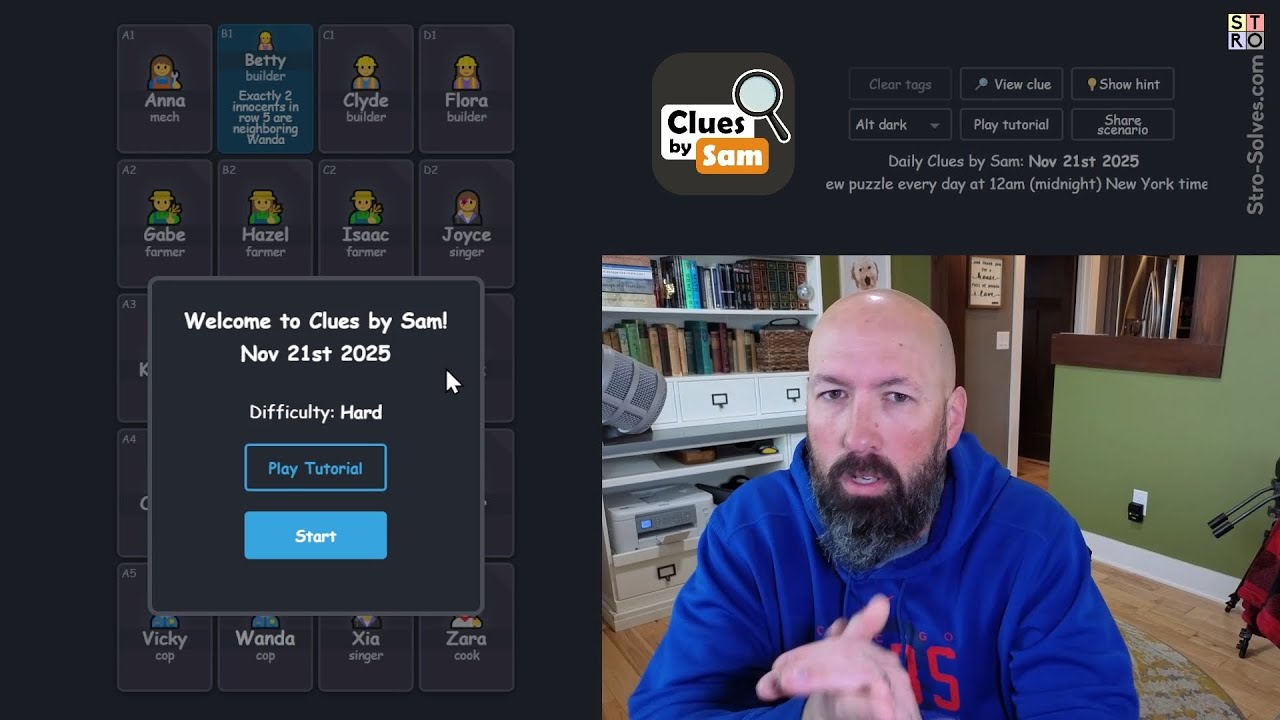 Remembering the clues is helpful