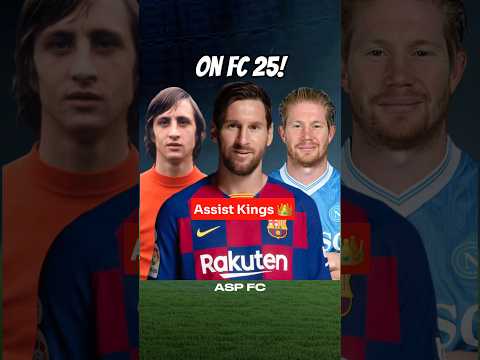 I Added Players With The Most ASSISTS Football History To FC 25 
