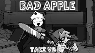 [Legacy] Bad Apple But it Taki Vs Boyfriend | FNF Touhou Project / Fever | Get Real of The Bad Nun