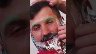 Stylist's act of kindness makes man look like different person