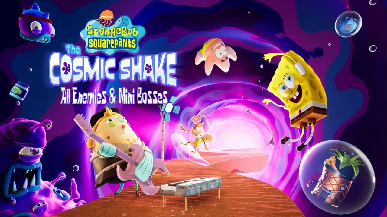 SpongeBob SquarePants : The Cosmic Shake [2023] (PS4) | Special : All ...