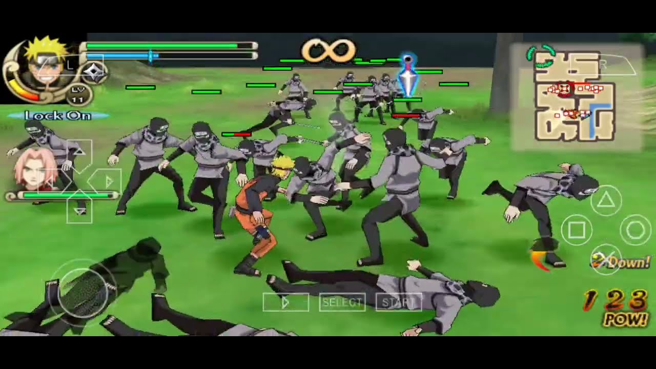 Game PPSSPP Naruto Shippuden ultimate ninja impact Reunion Pursuit