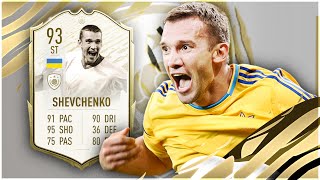 FIFA 20: PRIME ICON MOMENTS 93 RATED ANDRIY SHEVCHENKO PLAYER REVIEW