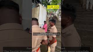 ✨Today ✅Hogenakkal Mainfalls 🙅🏻‍♂️👯‍♀️Awareness #police #bathing #hogenakkal #shortsfeed