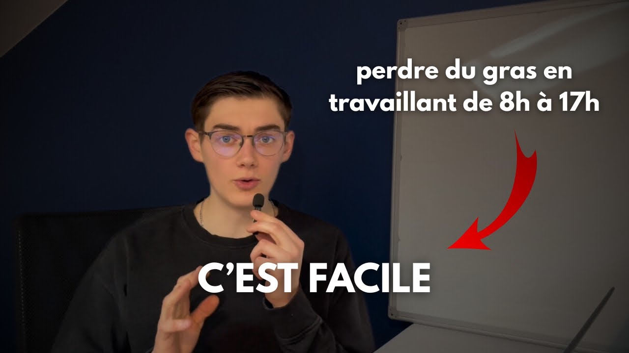 HORAIRES DE BUREAU, TRAVAIL SÉDENTAIRE : VOICI COMMENT OPTIMISER TA DIÈTE POUR SÉCHER 🔥