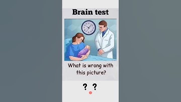What is wrong with the picture? #puzzlebits #visiontest #brainteasers #puzzle