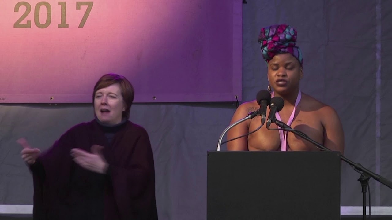 Ericka Hart @ The Women's March on Philadelphia