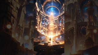 Lost in the Starry Library🌌 Epic Fantasy Visual ASMR