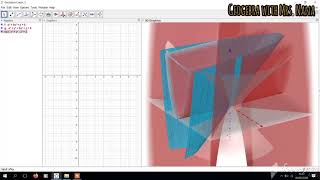Geogebra. Making the Quadratic Surfaces