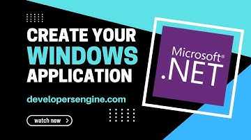 Part 2 : Windows Application - How to Use  Textbox and Label in Windows Application.