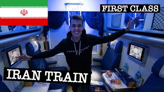 WORLDS CHEAPEST FIRST CLASS TRAIN 🇮🇷 12 HOUR OVERNIGHT TRAIN MASHHAD to TEHRAN, IRAN 🇮🇷