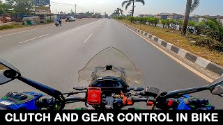 Clutch and Gear Control in Bike | Clutch and Gear