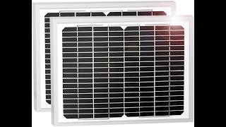 TOPENS 20 watt 24 Volt Solar Panel Kit Review - Pros &amp; Cons - TOPENS TSQ20 watt solar panel
