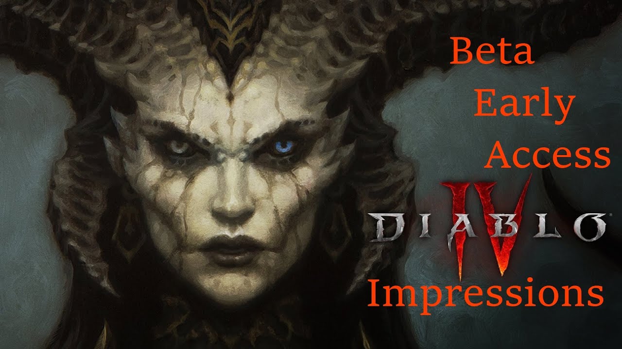 Diablo IV Early Access Beta Impressions - YouTube