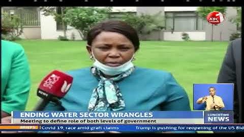 Intergovernmental Relations Technical Committee embarks an exercise to manage water sector.