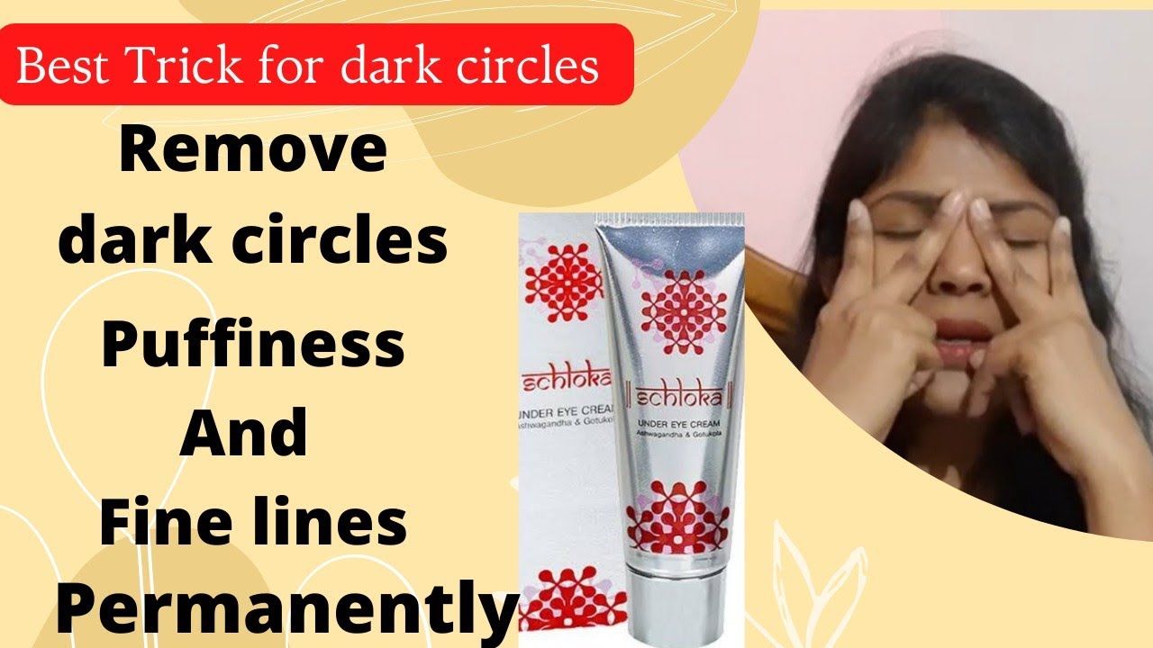 How do you use modicare schloka under eye cream /Schloka Under Eye Cream For Dark circle