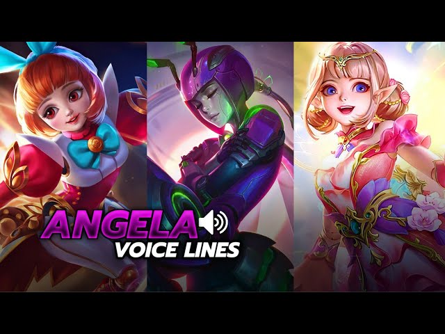 Angela Voice lines & Title - Angela Floral Elf and VENOM Vespid #MobileLegends class=