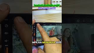 doubledin mobil universal layar sentuh 7 inchi