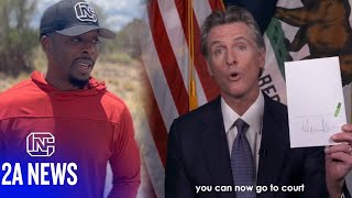 Gov Gavin Newsom Signs Bill Allowing Gun Crime Victims To Sue Gun Makers & Sellers