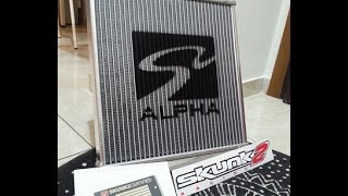 UNBOXING: Skunk2 Alpha Radiator ! + Subs