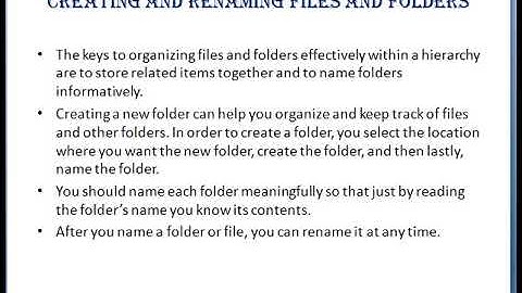 Managing Files and Folders Part - 2 Class -5