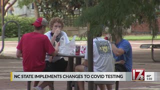 NC State requiring negative COVID test for those living on campus, unvaccinated students, staff