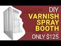 Create Your Own HVLP Spray Booth for only $125