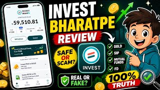 Invest BharatPe Kya Hai | Gold, SIP, FD Real Review 2026 | Safe or Scam?