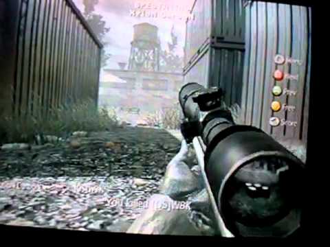 XzioN 1v1 Quickscope CoD4