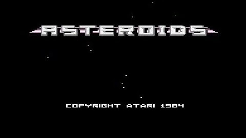 Asteroids Review for the Atari 7800 by John Gage