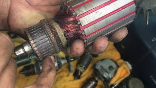 fix angle grinder | The easiest way to check the rotor