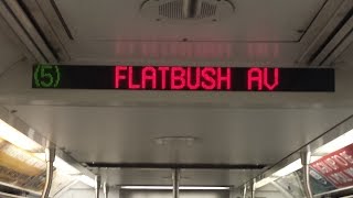 IRT Subway Ride: R142 (5) Train From Borough Hall to Brooklyn College Flatbush Avenue