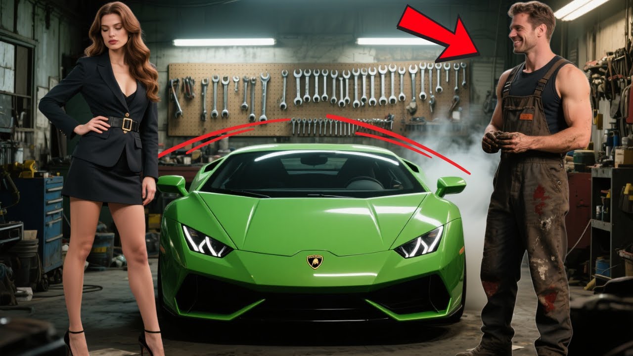 La Sfida di una Milionaria: Se mi ripari la Lamborghini in 10 minuti, ti do una chance!