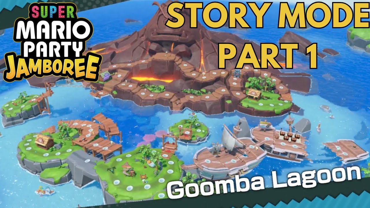 Super Mario Party Jamboree 100% Story Mode Part 1 - YouTube