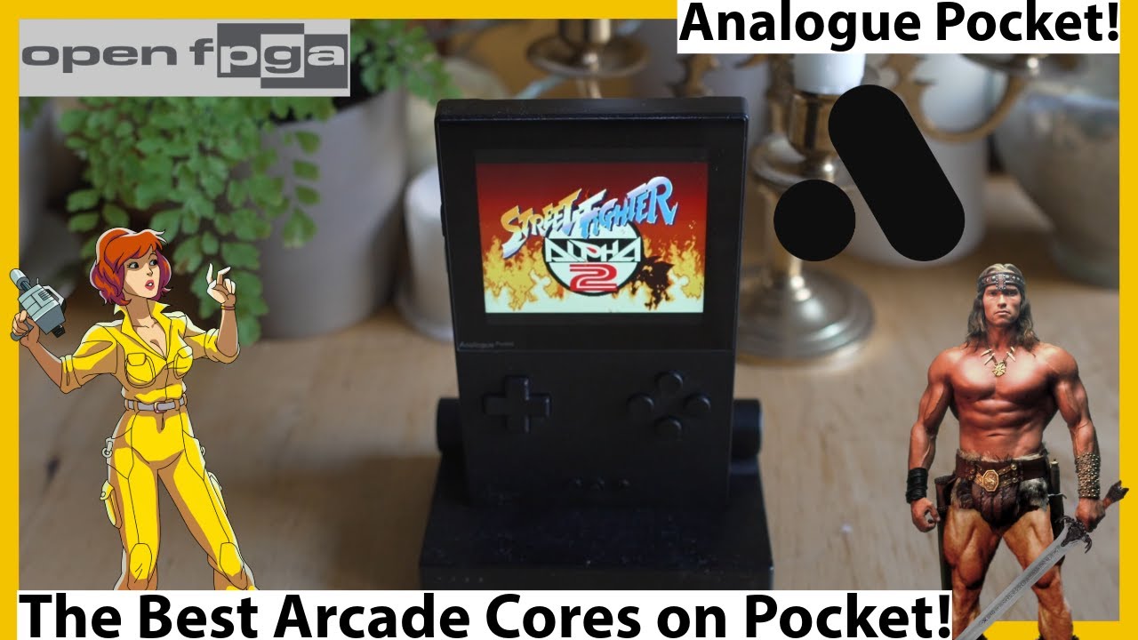 Analogue Pocket and the Best Arcade Cores to Play! Retro Gaming Arcade