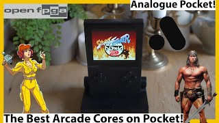 Analogue Pocket and the Best Arcade Cores to Play! Retro Gaming Arcade Fun FPGA Style