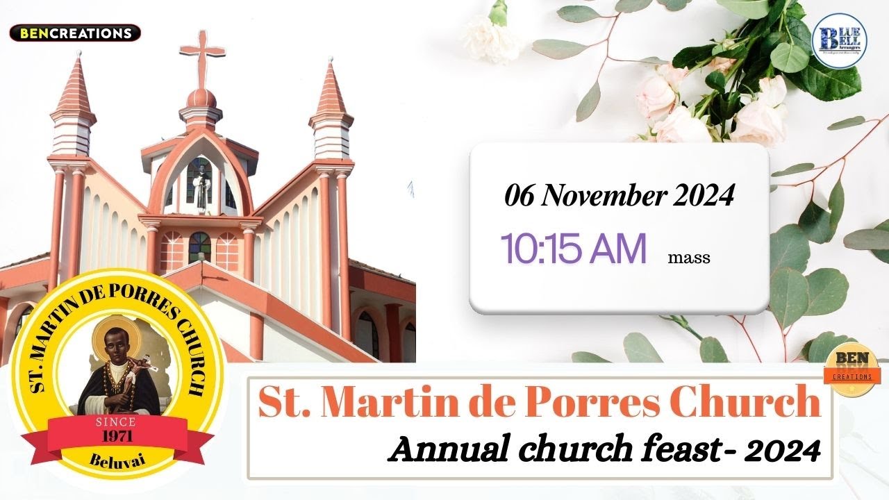 Annual Parish Feast | St. Martin de Porres Church, Beluvai