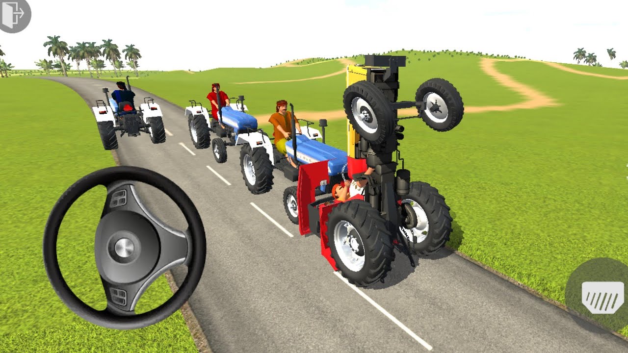 2024 danger impossible tractor video game ||  this is best game tractor 2024 super speed game