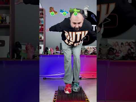 اگه پابرهنه بپری رو تیز ترین میخ دنیا چی میشه