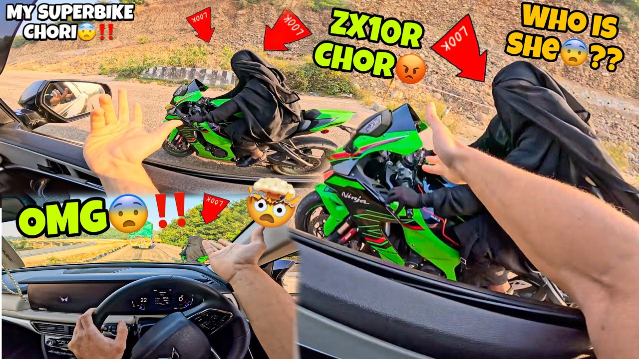 Ladki ne ki Zx10r Chori😨‼️ | Who is She ? | Stranger Girl Stole my Superbike | My Family Vlogs 