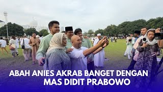 The Moments Anies Met Didit Prabowo After Eid Alfitr Prayers