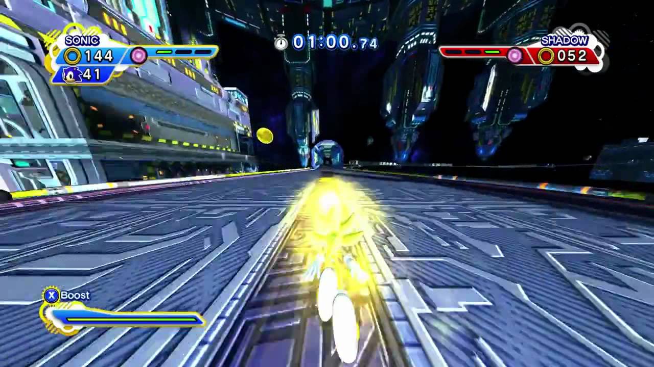 Sonic Generations - Super Sonic VS Shadow - Boss Battle - YouTube