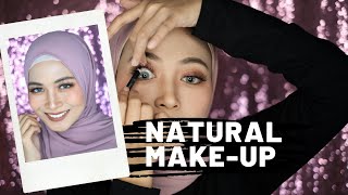 Natural Look tutorial Makeup Mudah Seharihari