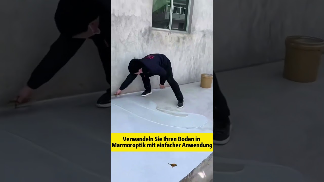 Marmor-Effekt-Farbboden