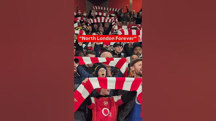 Arsenal v. Spurs. Chills 🤩 #PremierLeague