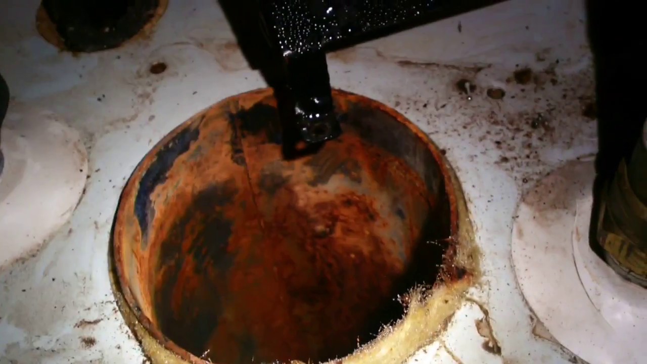 Temporary Fix for Natural Gas Hot Water Tank Leak YouTube
